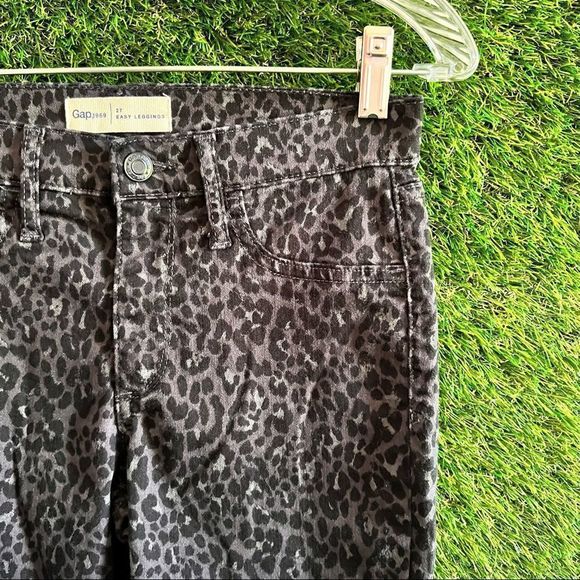 Gap Leopard Stretch Jeggings - Picture 2 of 6